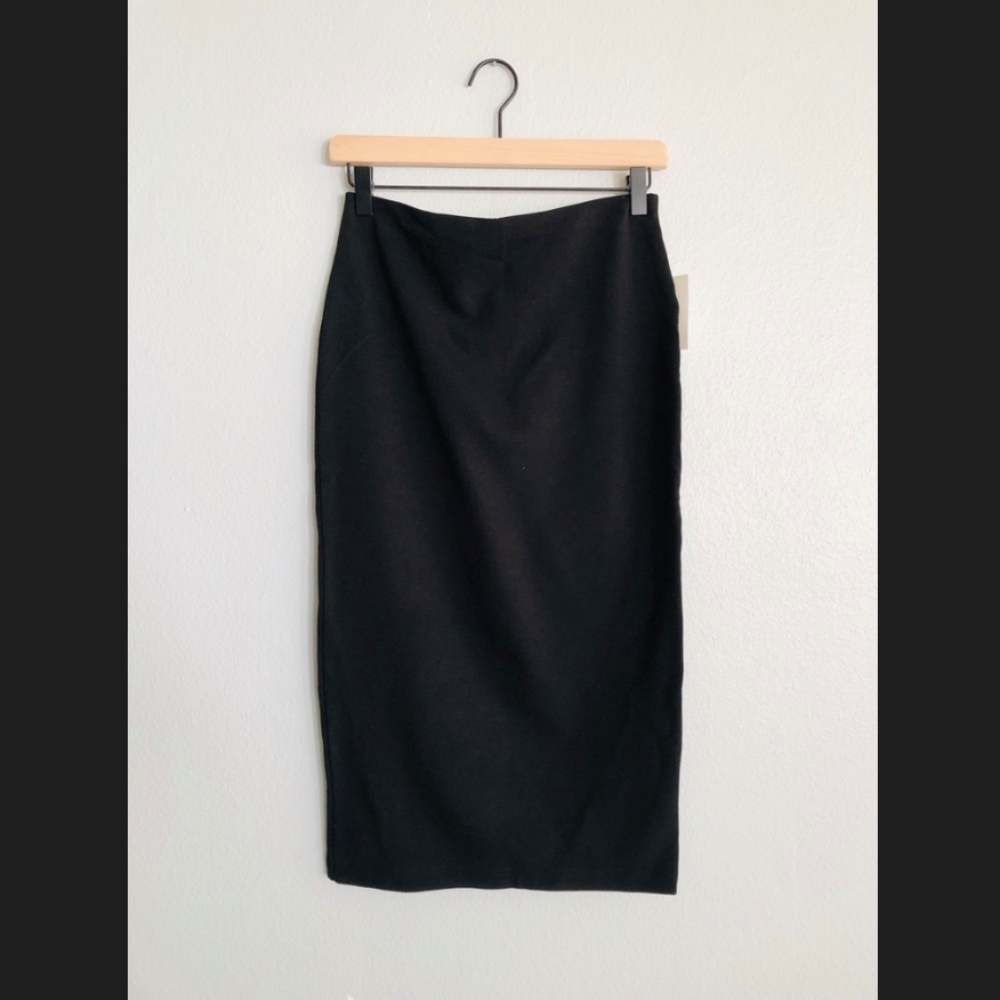 NWT Sanctuary Black Stretch Pencil Skirt